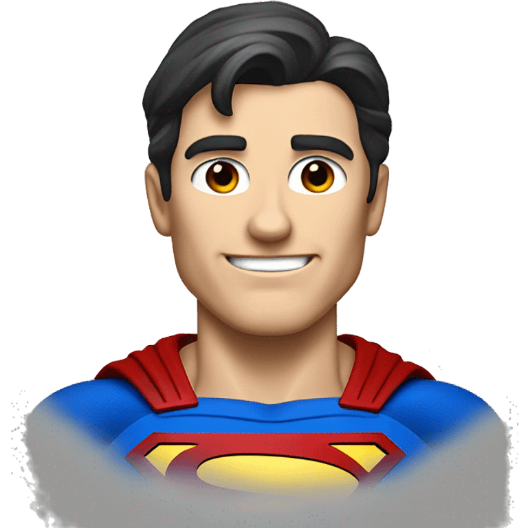 The name "David" in the theme of superman emoji