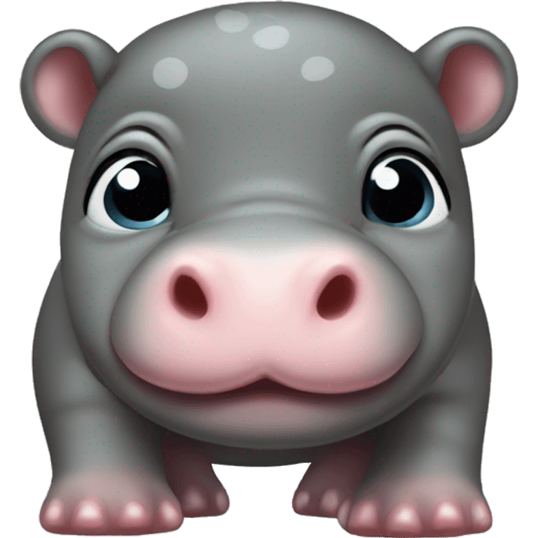 baby pygmy hippo emoji