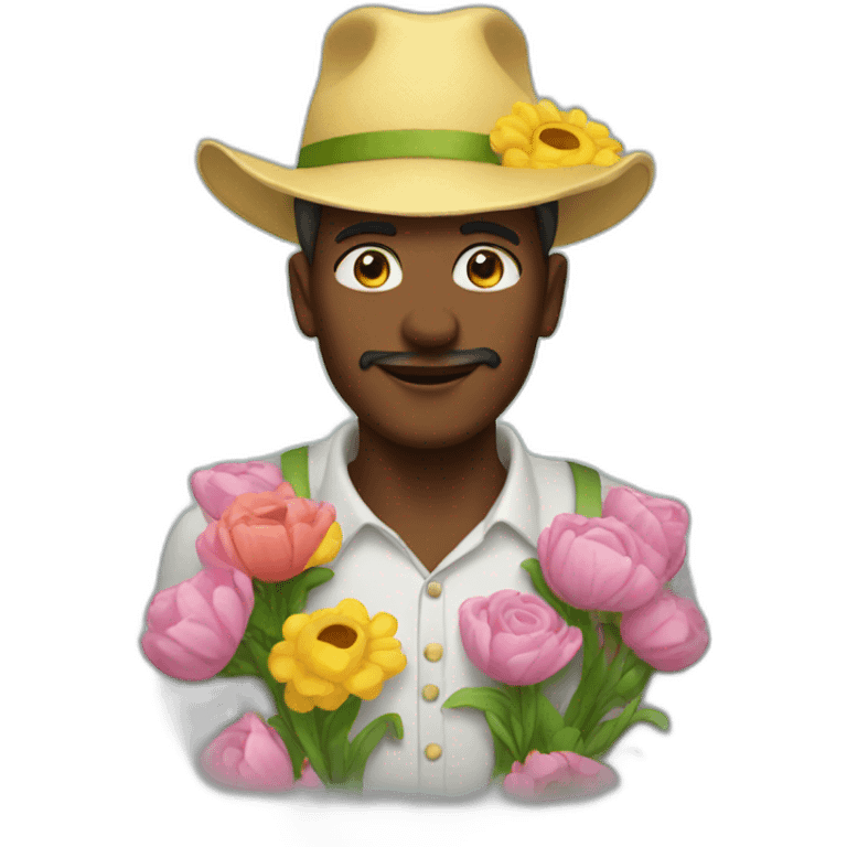 flower man emoji