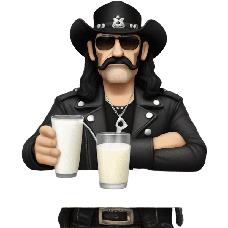 lemmy drinking milk emoji