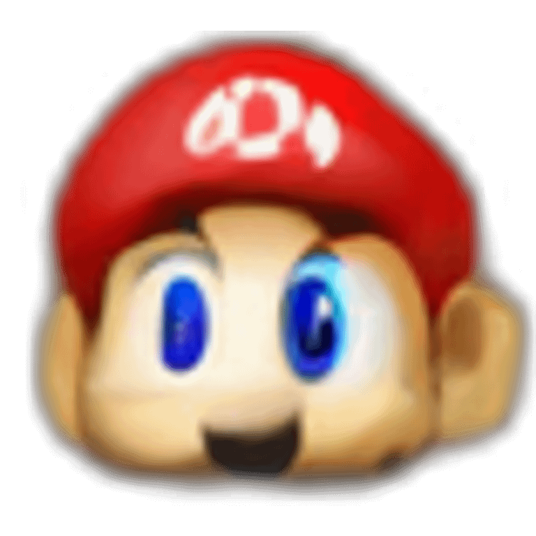 super Mario brick emoji