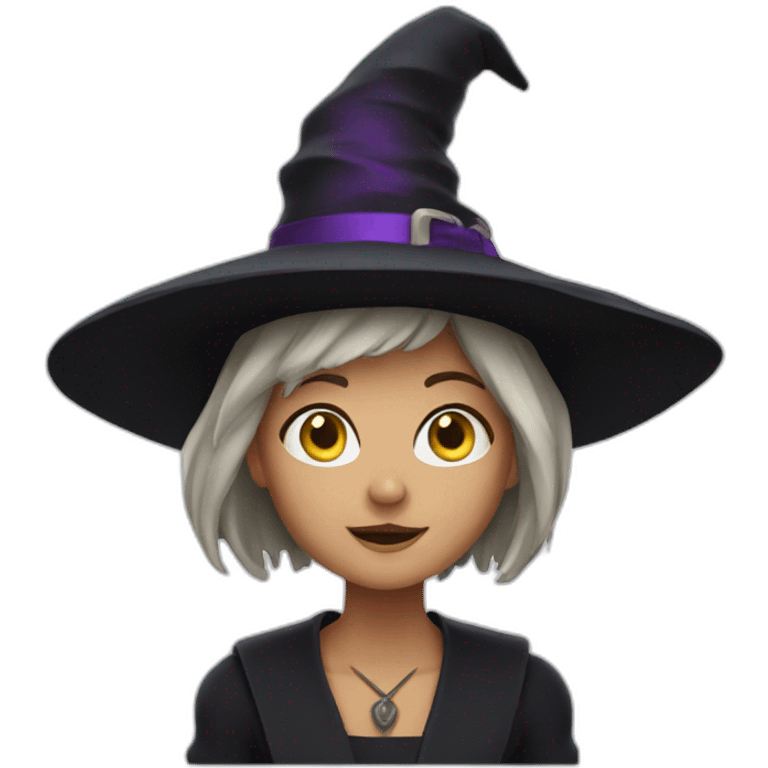 Witch from emoji