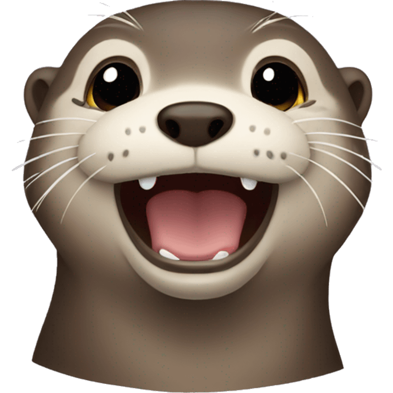 crying otter emoji