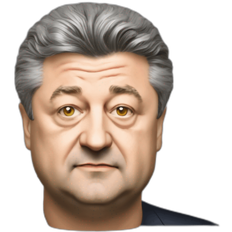 petro poroshenko mugshot emoji