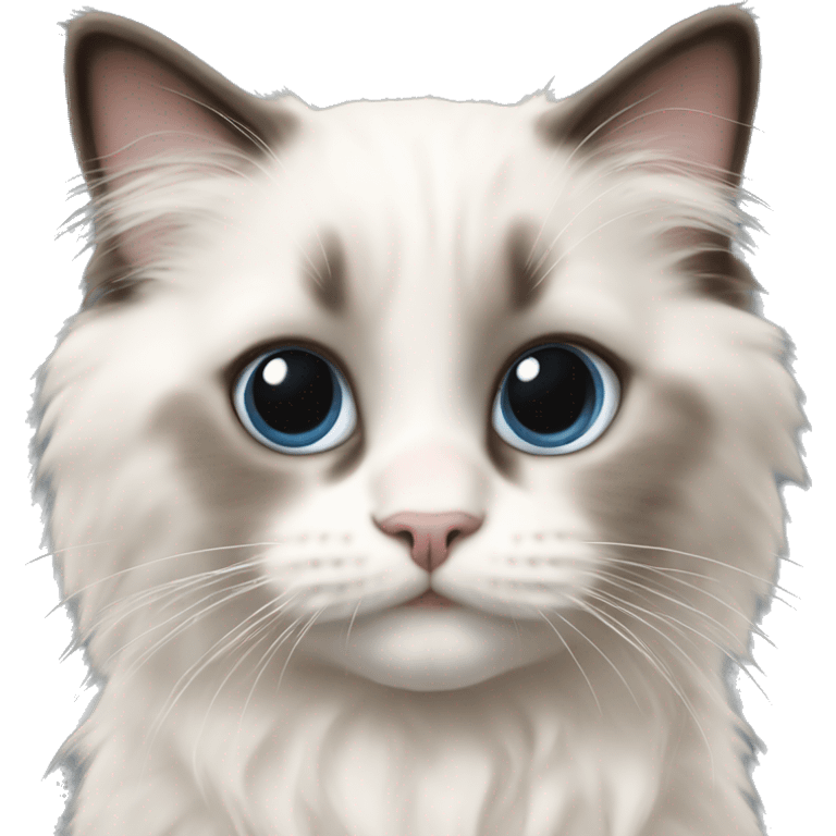 Ragdoll kitten emoji