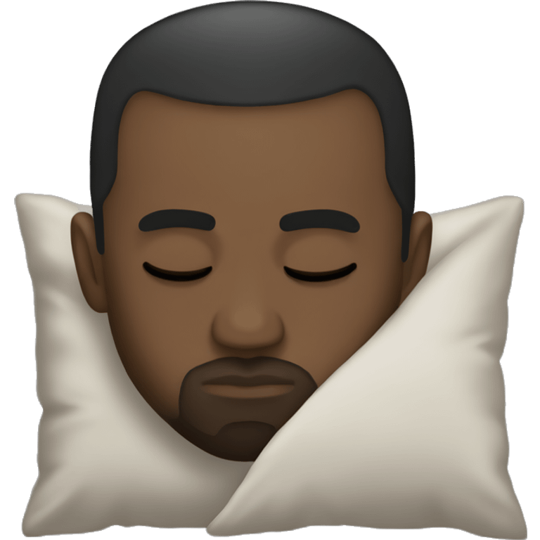 Kanye west sleeping emoji