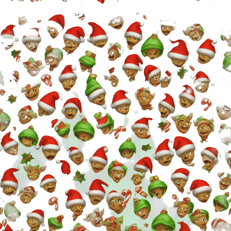 duendes christmas emoji