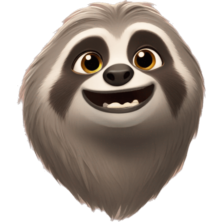 zootopia sloth emoji