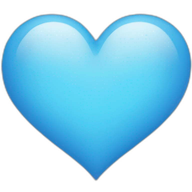 Blue heart emoji