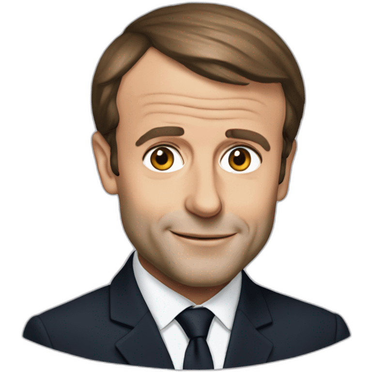 emmanuel macron emoji