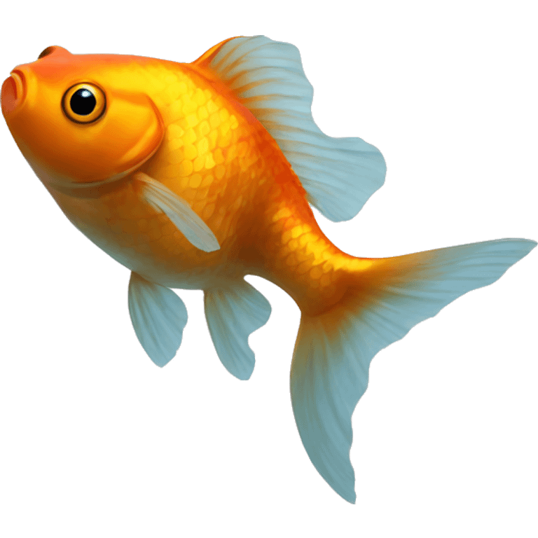 goldfish swimming  emoji