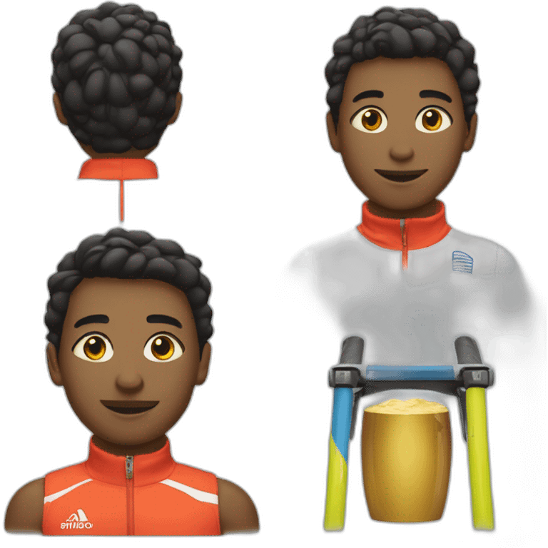 piste athlétisme emoji