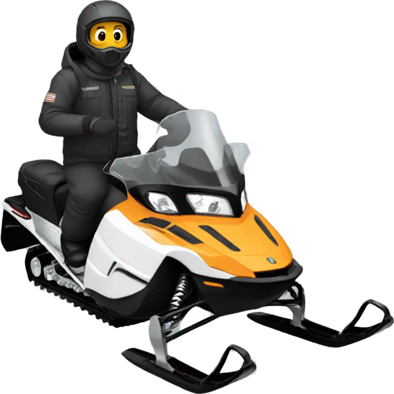 snowmobile emoji