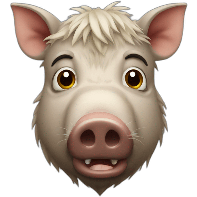 boar with tears emoji