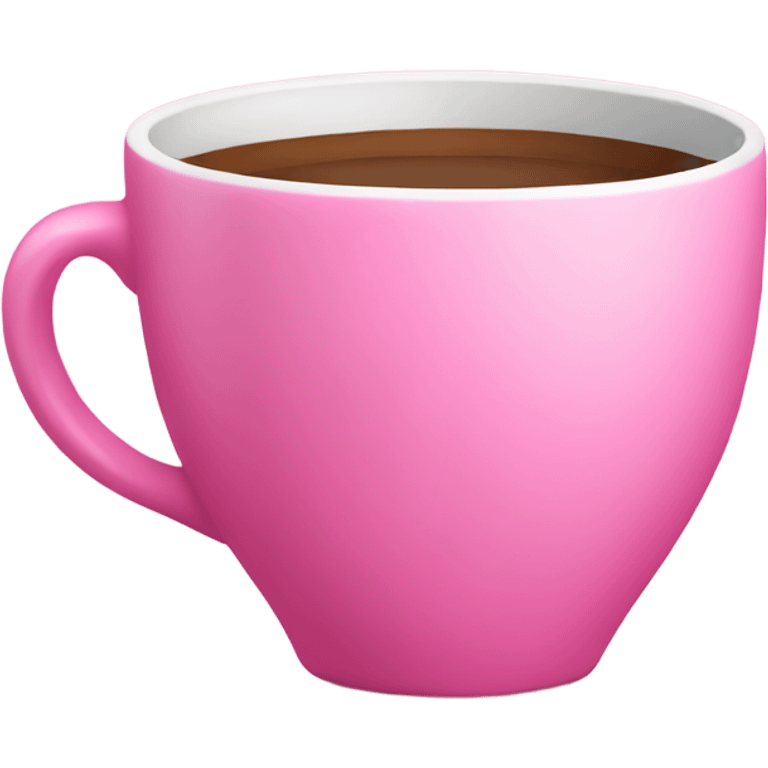 Pink cup emoji