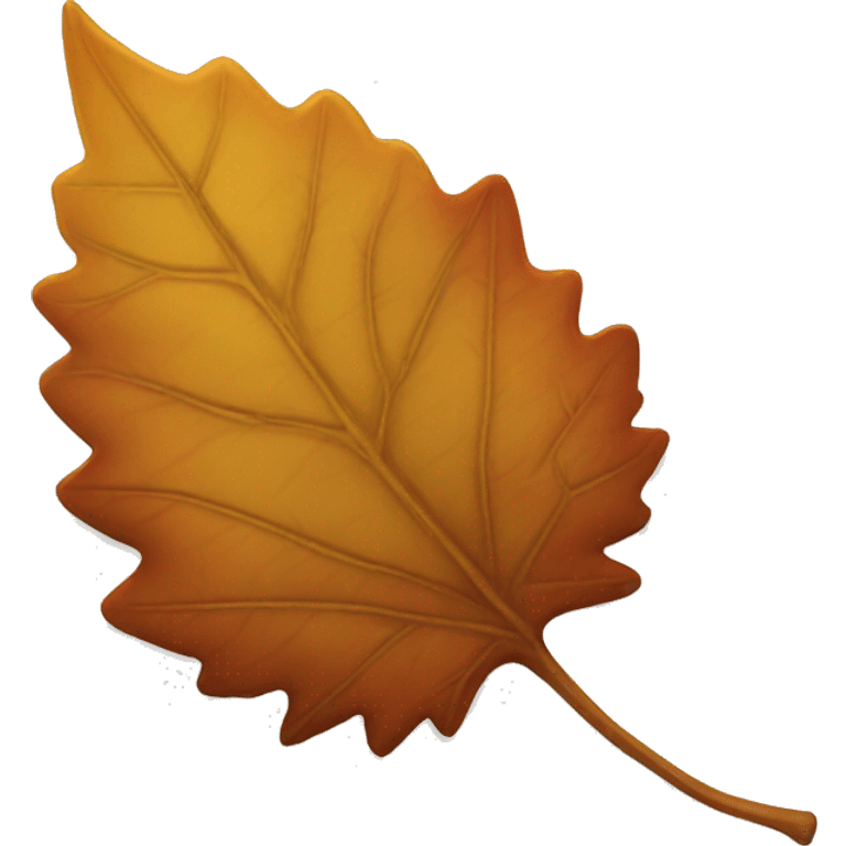 Fall leaf emoji