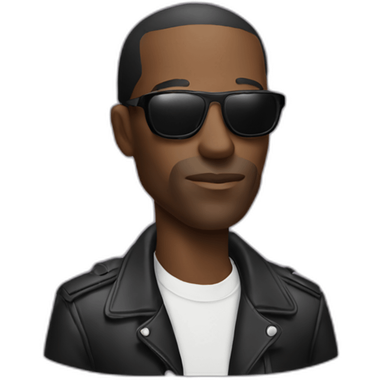 Dean Blunt wearing sunglasses emoji