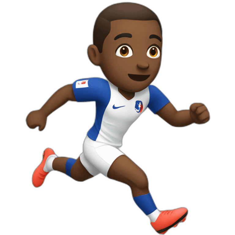 france football player running emoji