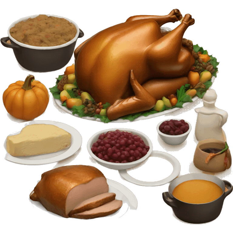 Thanksgiving dinner  emoji