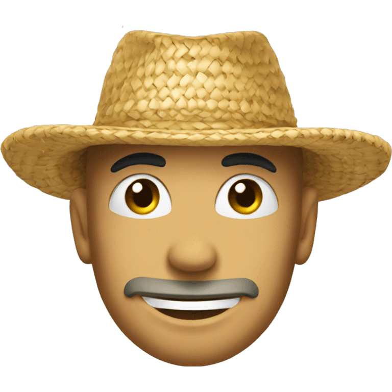 straw hat emoji