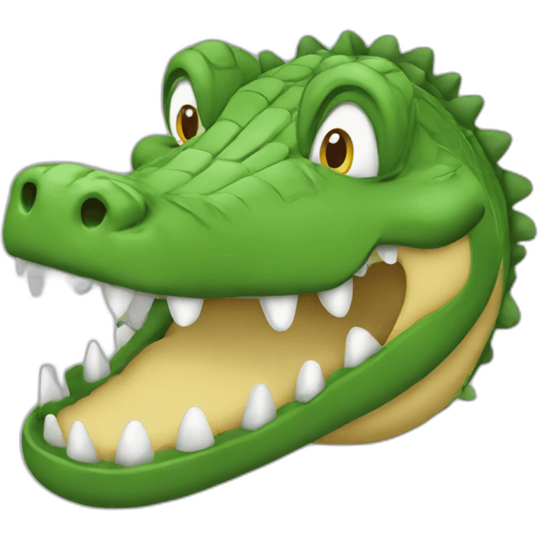 Crocodile one piece emoji