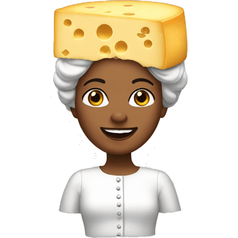 Cheese queen emoji