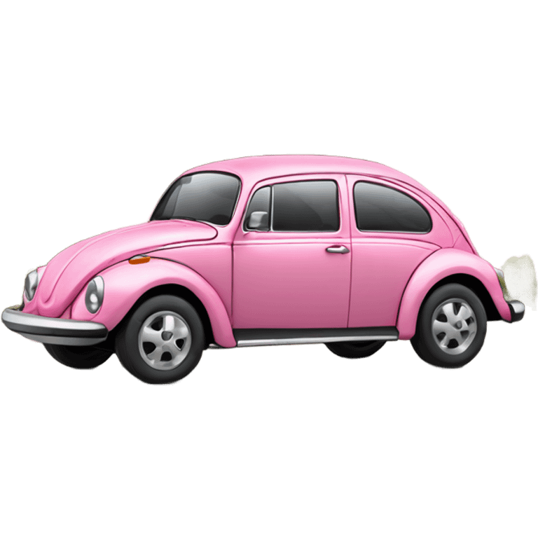 pink beetle wolks wagon emoji