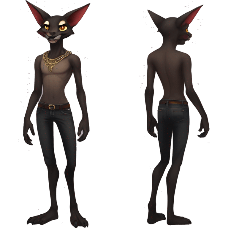  edgy anthro vernid full body e emoji