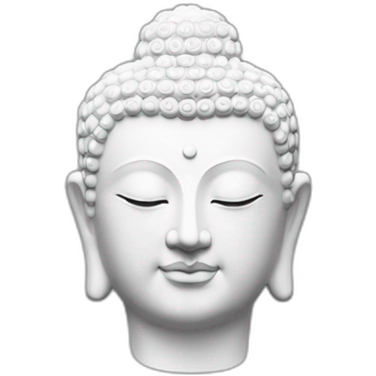 Buddha-white emoji