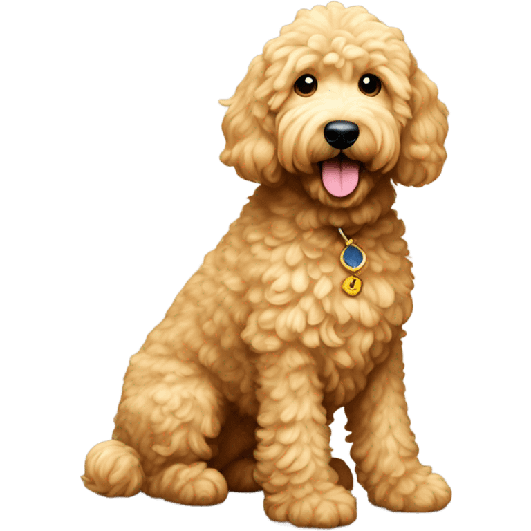 Golden doodle  emoji