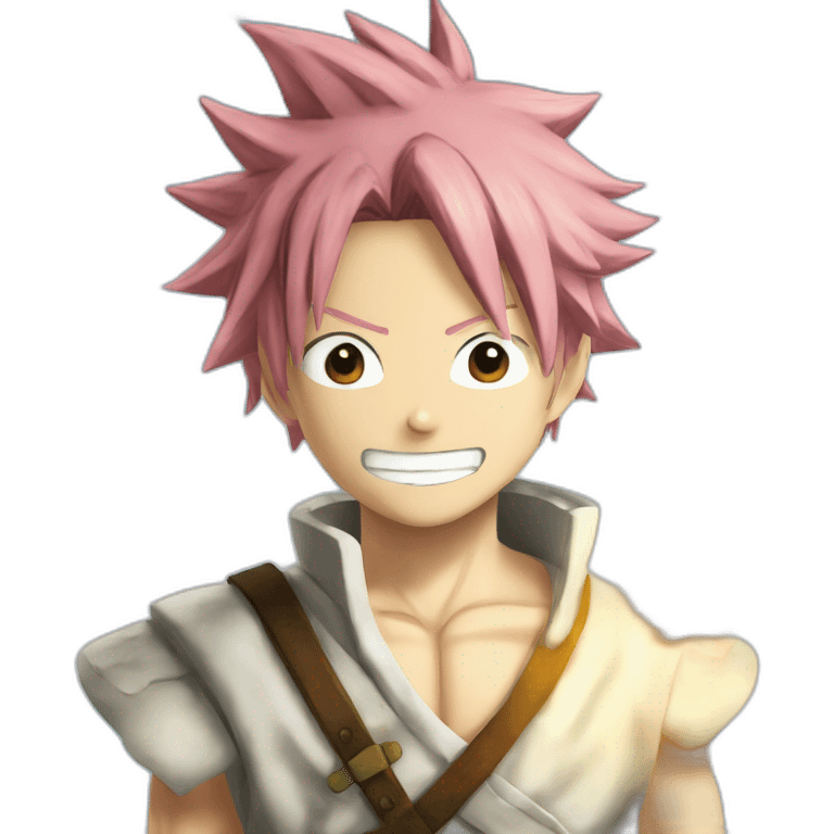 natsu from fairy tail emoji