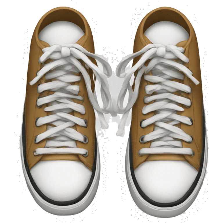 shoelaces emoji