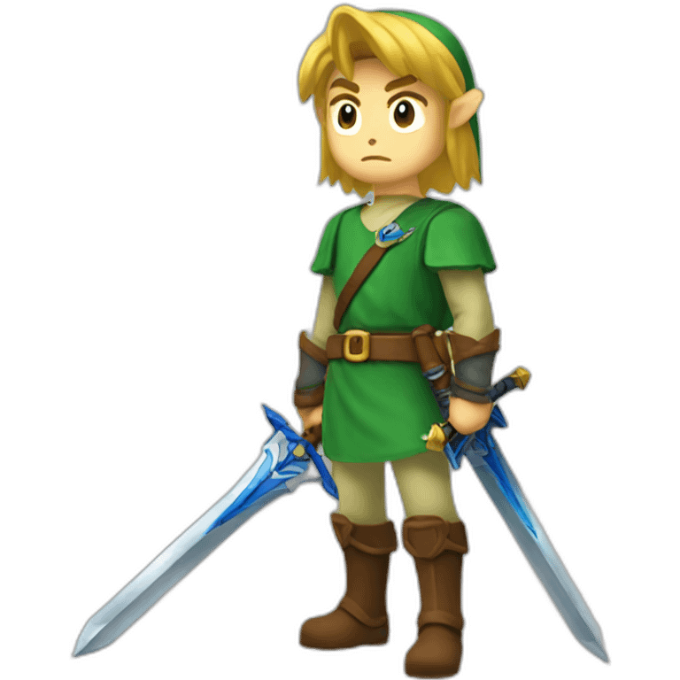 link with master sword emoji