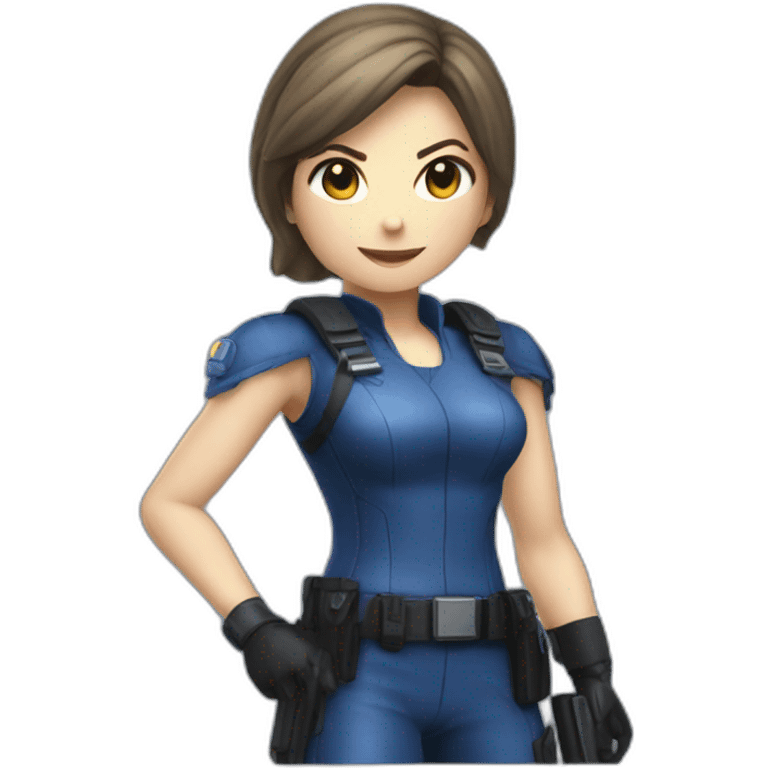 Jill Valentine  emoji