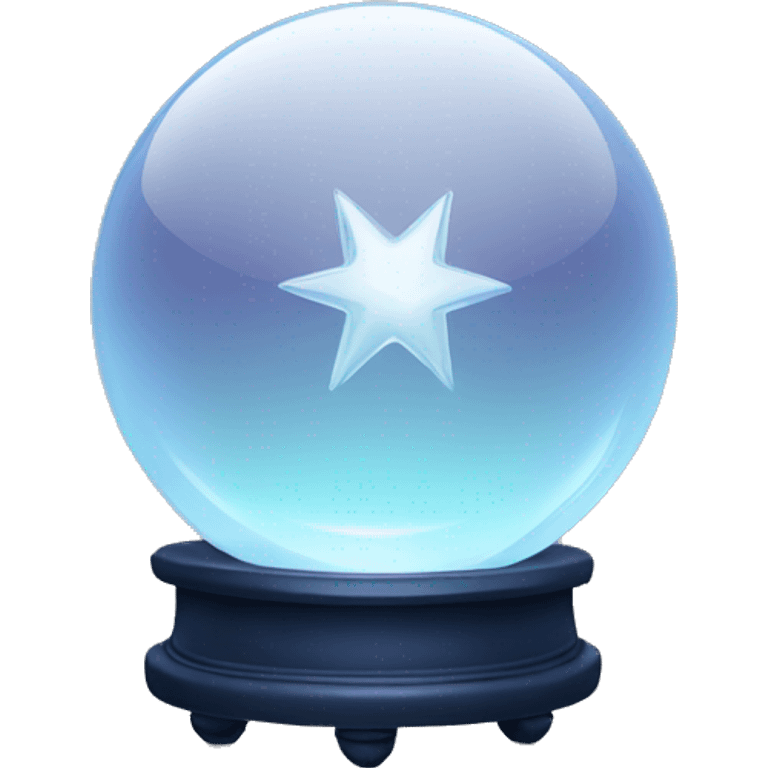 crystal ball with a shuffle icon overlayed emoji