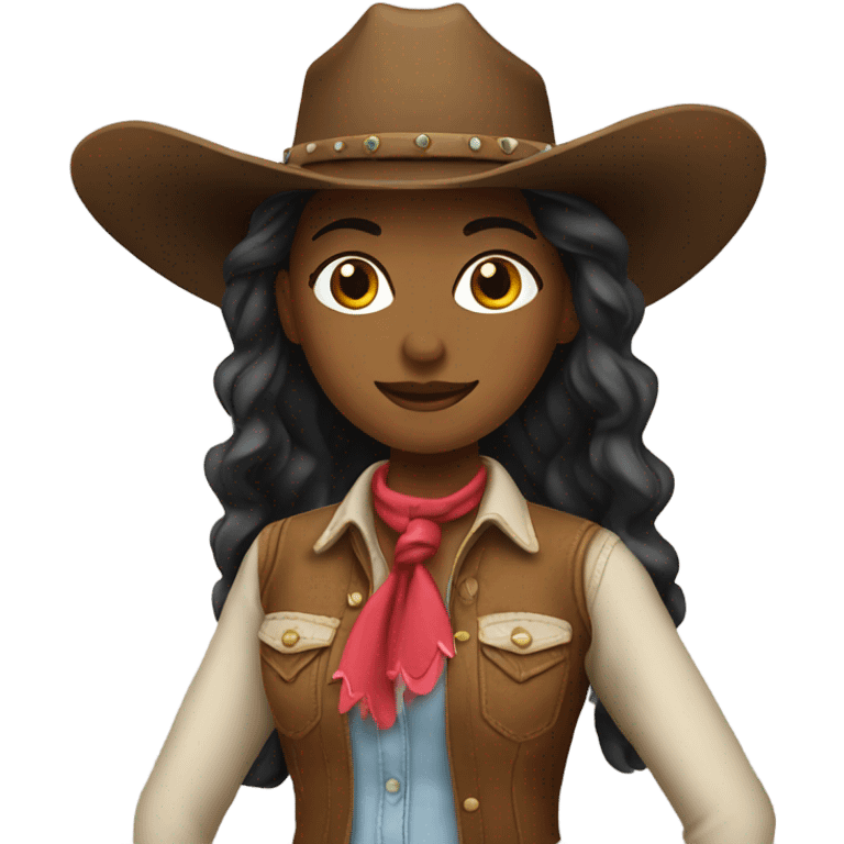 Cowgirl emoji