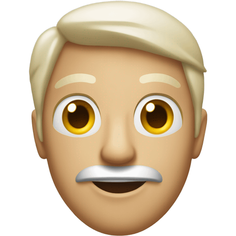 emoji mit hochgezogener augenbraue und seiten blick emoji