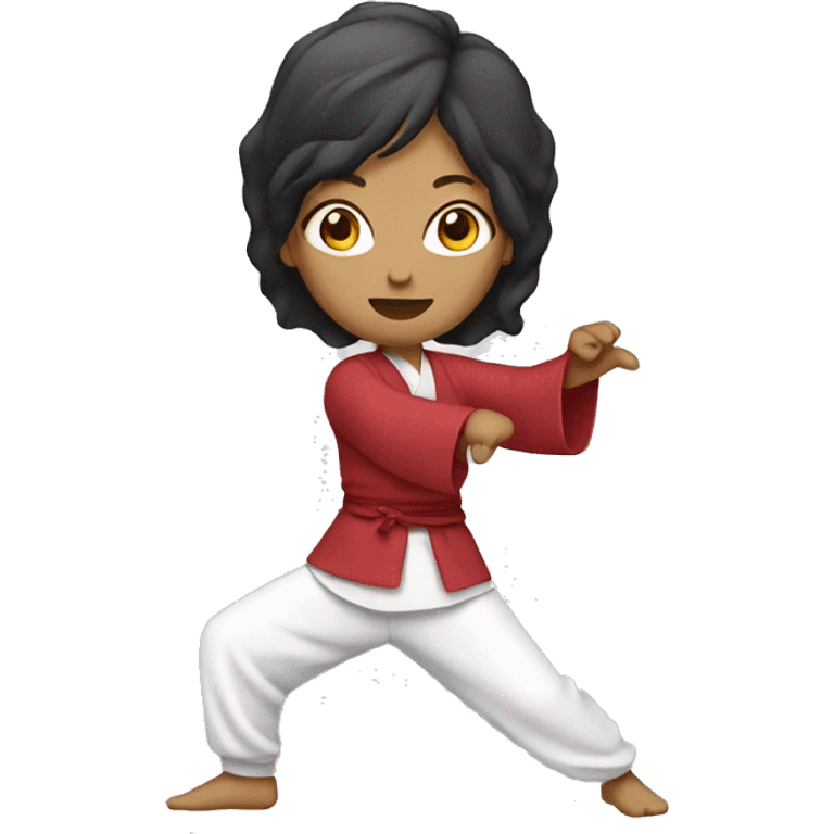 women tai chi emoji