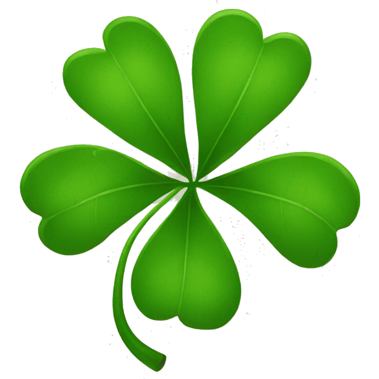 5 leaf Clover  emoji