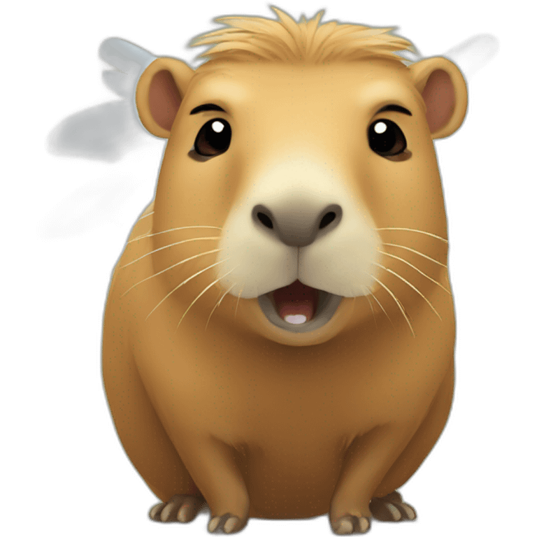 capybara with wings emoji