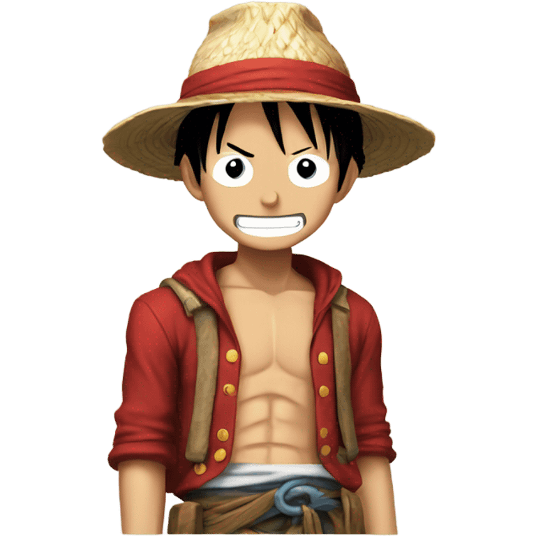 Luffy peak emoji