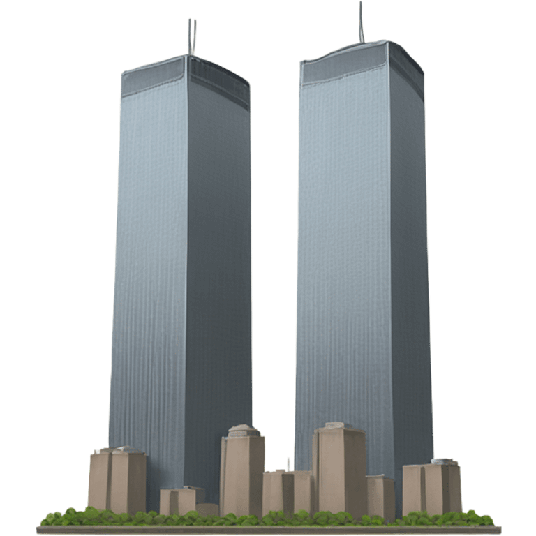 Twin towers emoji