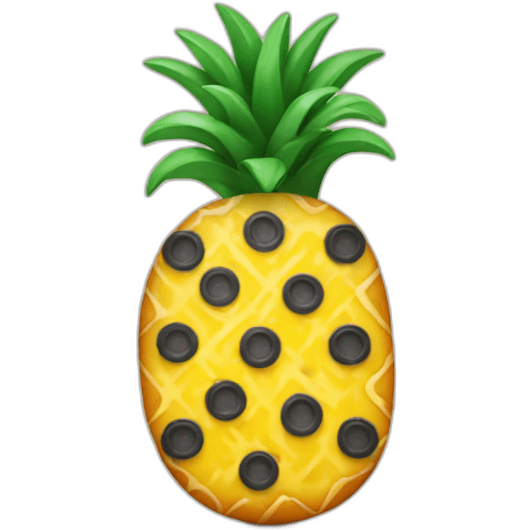 Pineapple pizza emoji