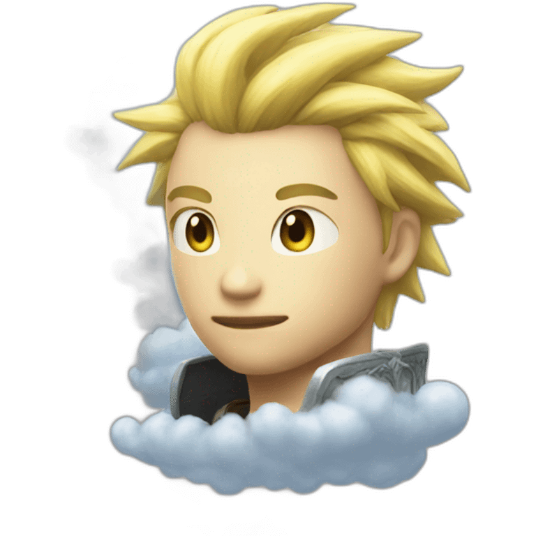 Cloud final fantasy emoji