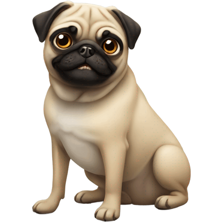 Pug emoji