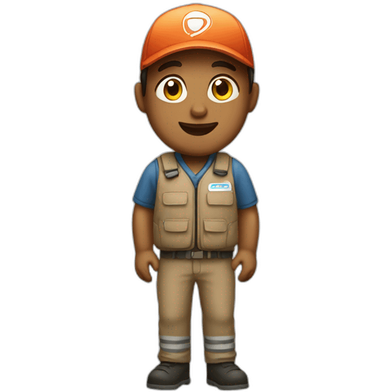 delivery person emoji