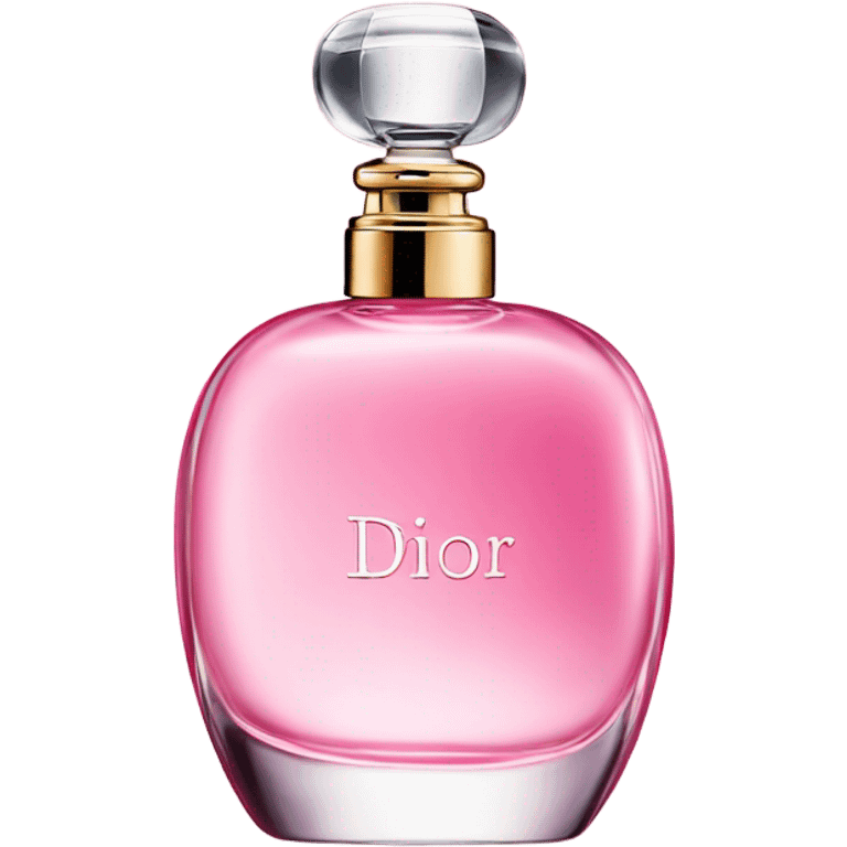 Pink Dior perfume bottle emoji