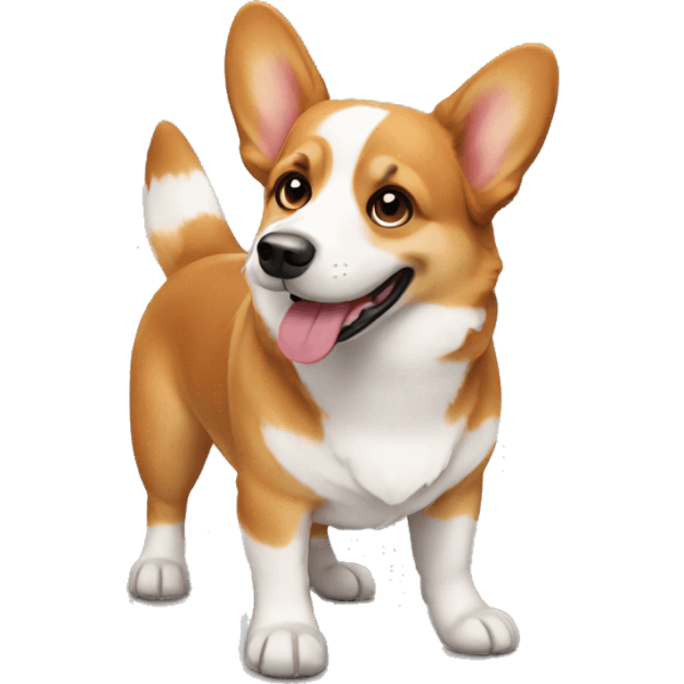 Dog corgi  emoji