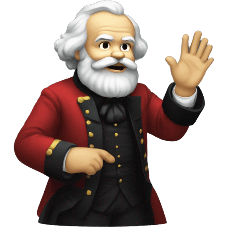 Karl marx clapping emoji