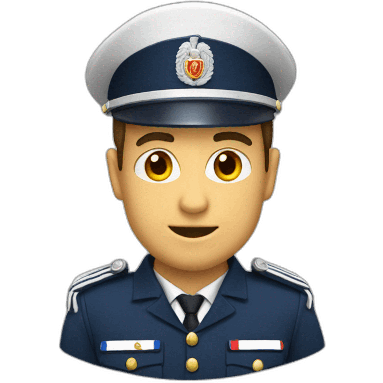 French gendarmerie male emoji